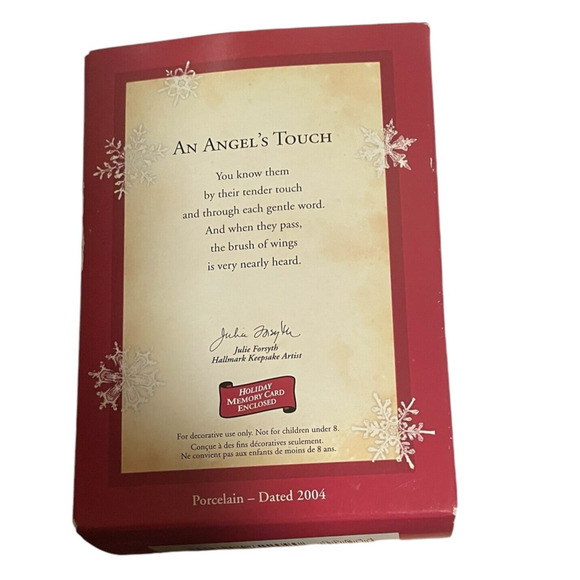 Hallmark Ornament Mother child Daughter dancing 2004 An Angel's Touch Pe-owned - Picture 10 of 12
